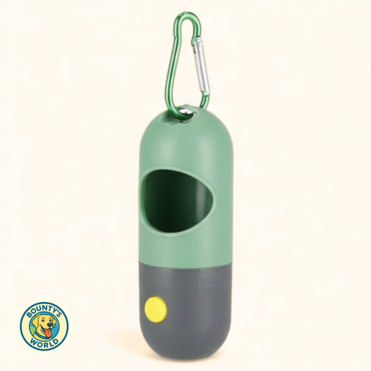 Kotbeutelspender mit LED-Licht