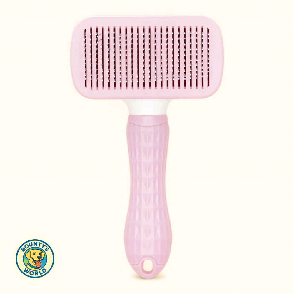 Selbstreinigende Hundehaarbürste