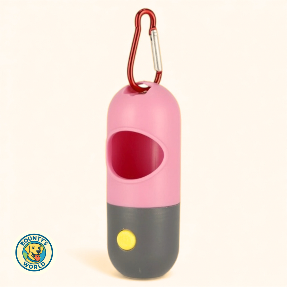 Kotbeutelspender mit LED-Licht