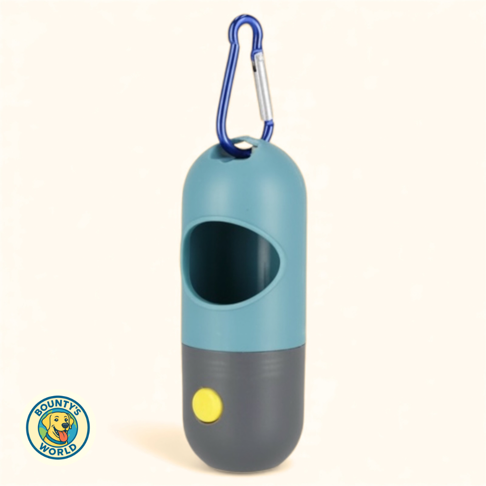 Kotbeutelspender mit LED-Licht