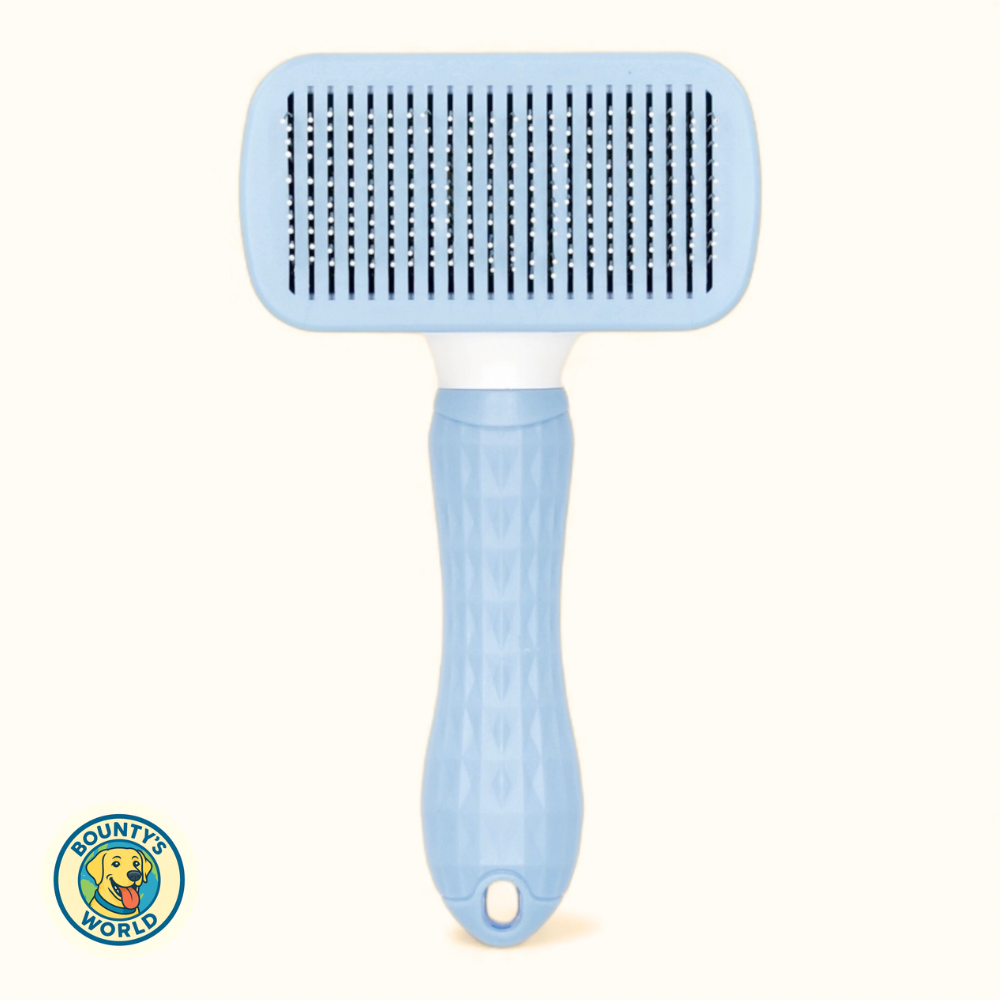 Selbstreinigende Hundehaarbürste