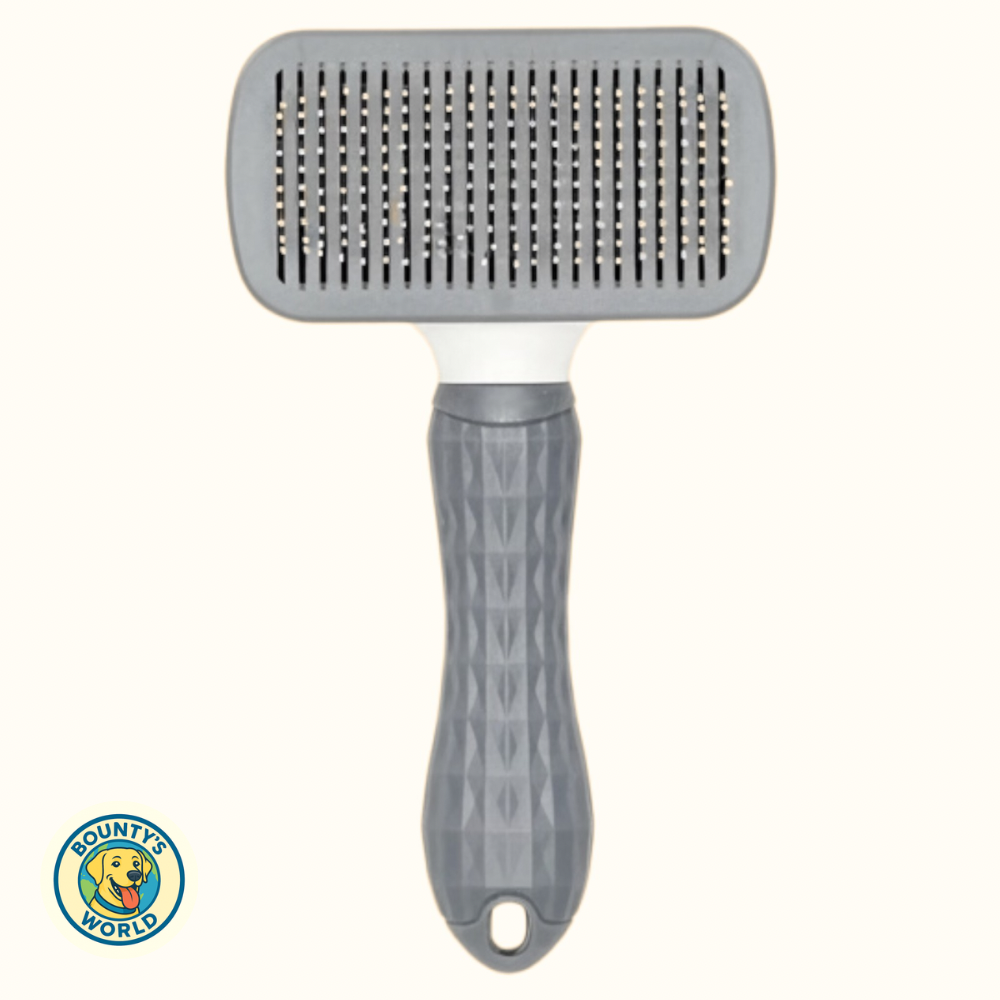 Selbstreinigende Hundehaarbürste